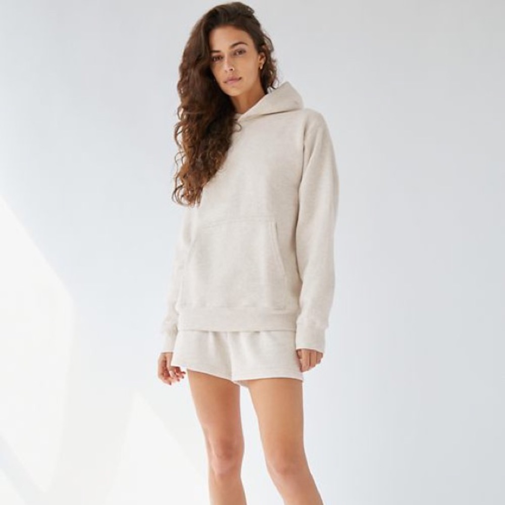 Aritzia - TNA Cozy Fleece Perfect Hoodie in Giselle, XXS